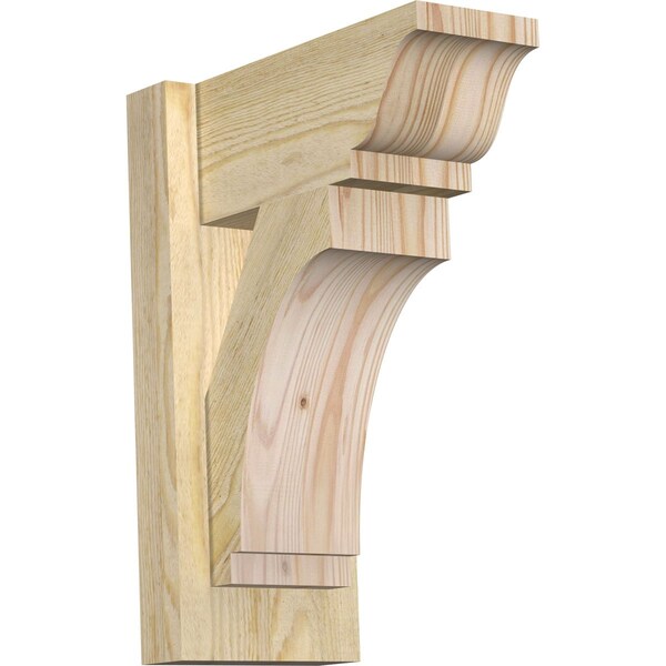 Ekena Millwork Imperial Traditional Rough Sawn Outlooker, Douglas Fir, 6"W x 12"D x 16"H OUT06X12X16IMP01RDF - main